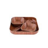 Plastic chef complete salad set